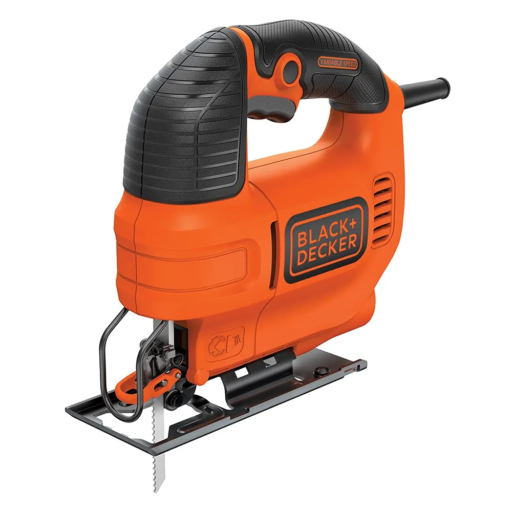 BLACK+DECKER 4.5 Amp Jig Saw with Variable Speed, Bevel Cuts & Built-in Dust Blower