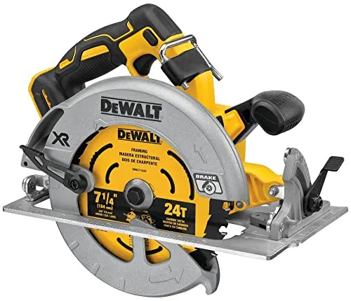 DEWALT 20V MAX XR Brushless 7-1/4' Circular Saw with Power Detect Tool Technology