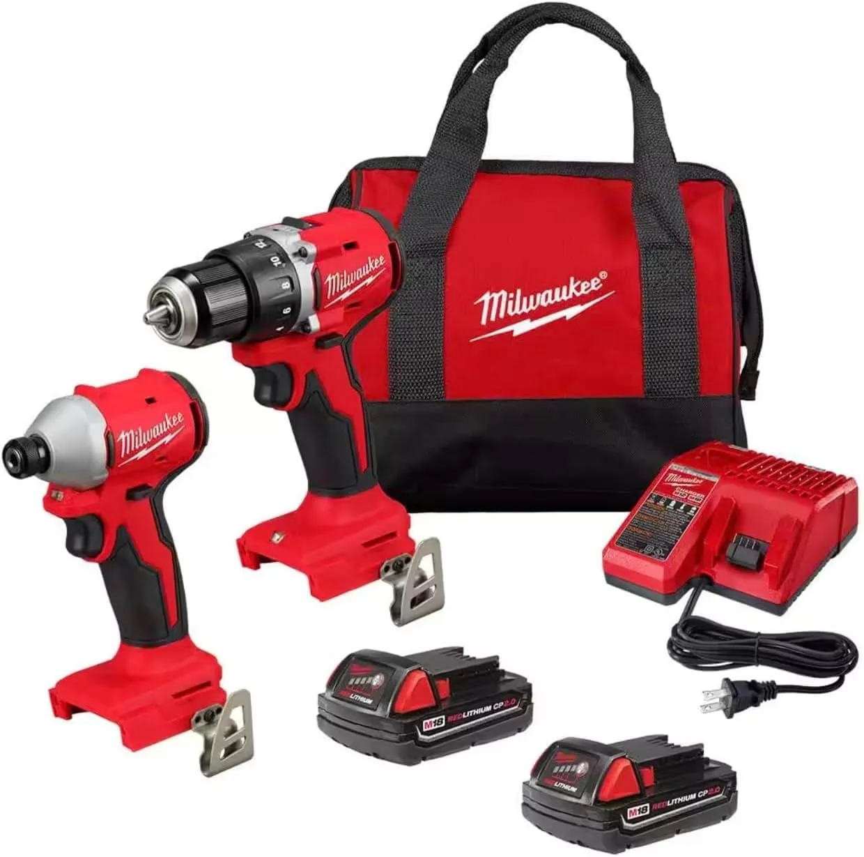 Fits Milwaukee 3692-22CT M18 18V Compact Brushless 2 Tool Drill/Driver Combo Kit