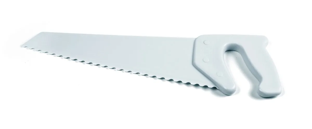 Genuine Fred TABLE SAW Cake and Salad Cutter, 12-Inch Off-White, Food-Safe, Dishwasher Safe