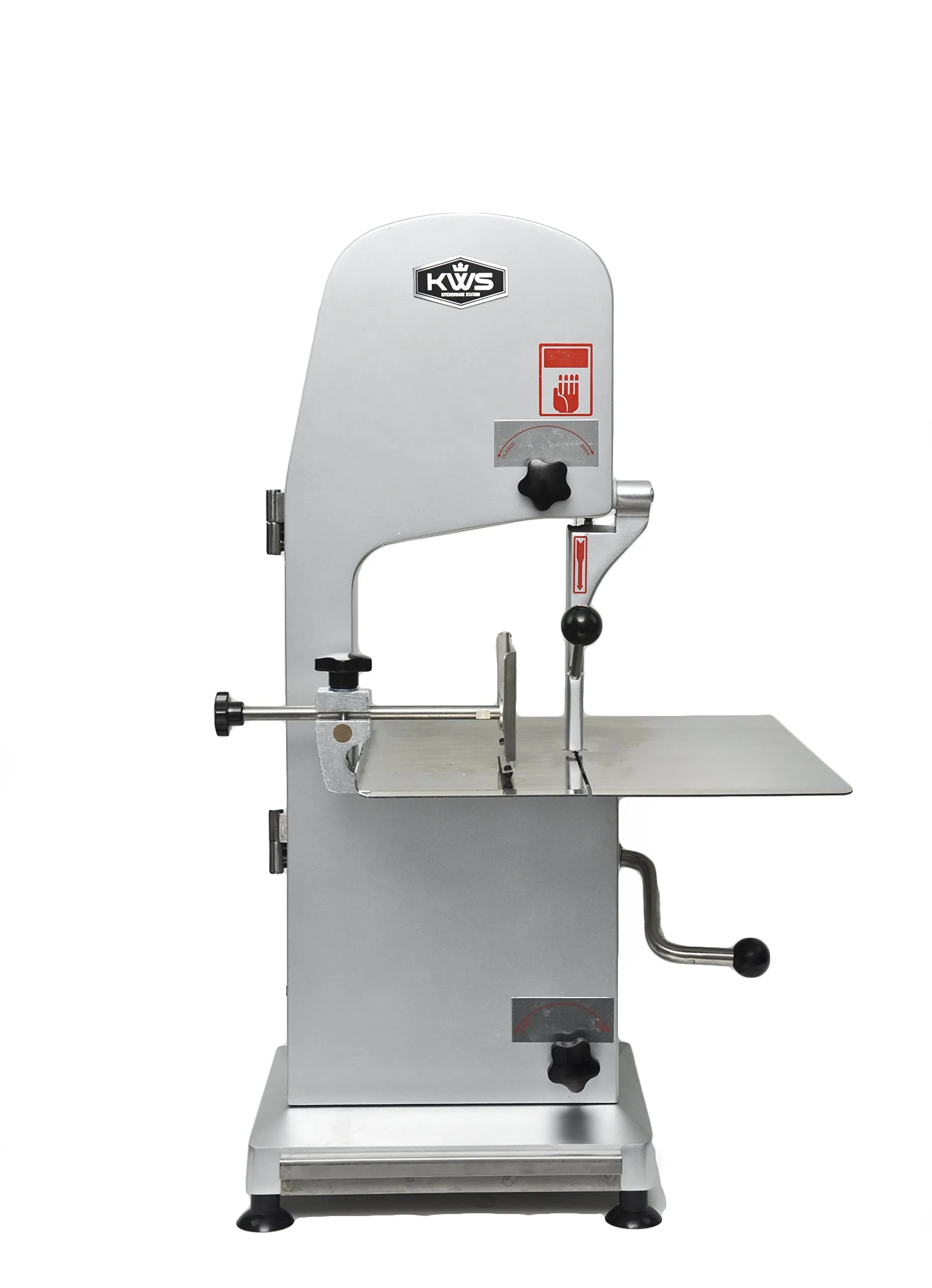 KWS B-210 Heavy-Duty Electric Meat Band Saw Machine 1900W 2.5HP Adjustable Blade Thickness