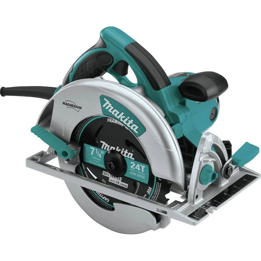 Makita 5007MG-R Magnesium Circular Saw - 7-1/4”, 2300W, Durable, Lightweight, Precision Cutting