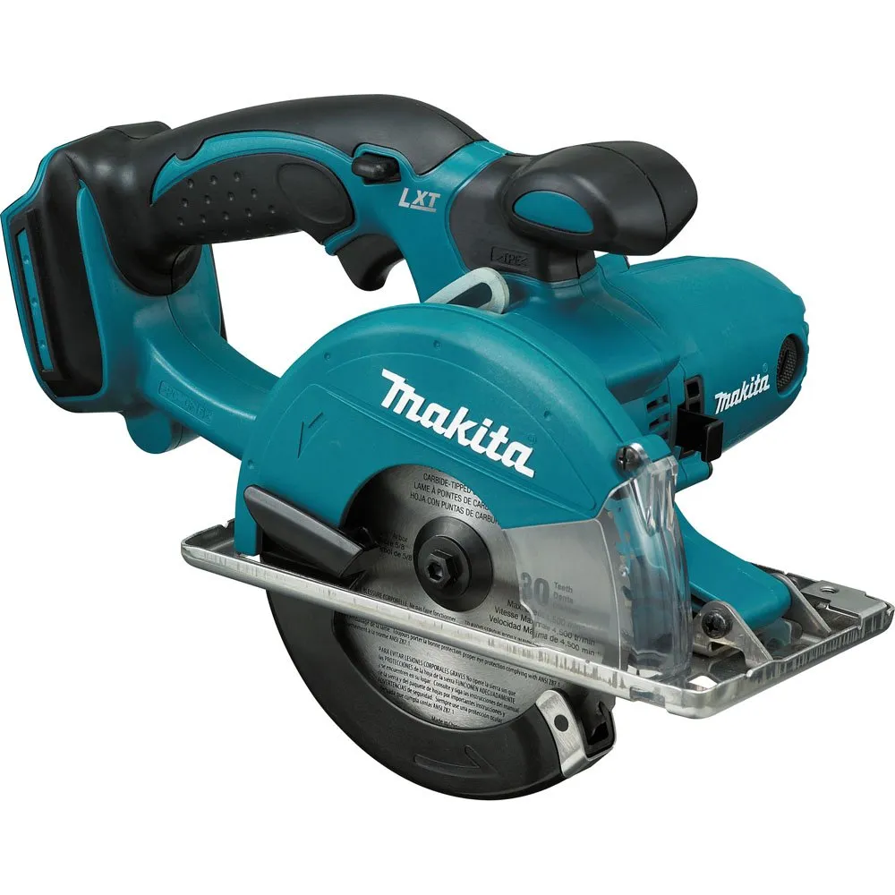 Makita XSC01Z 18V LXT Lithium-Ion 5-3/8' Metal Cutting Saw, Ergonomic Design, Tool Only