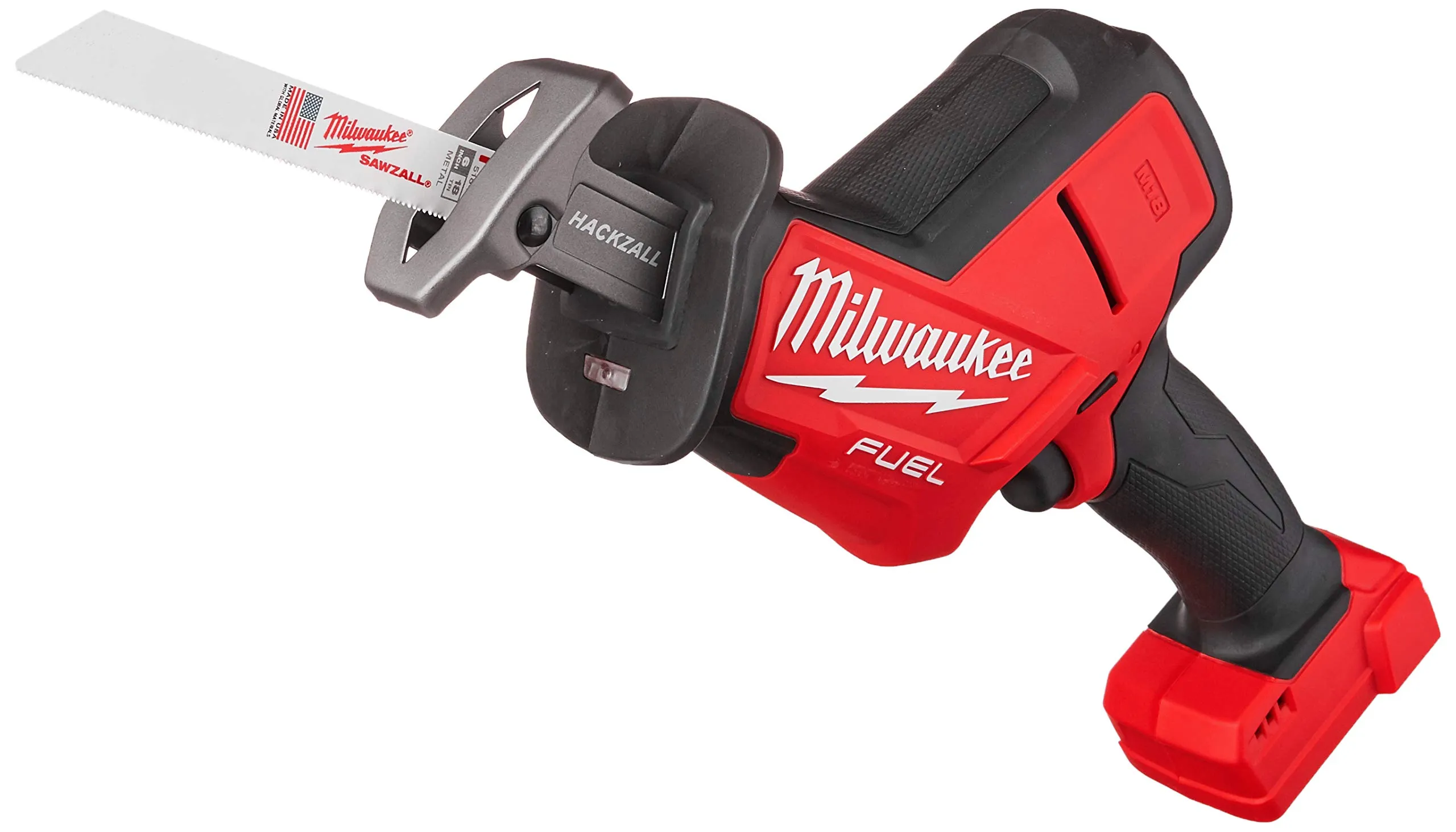 Milwaukee 2719-20 M18 FUEL Hackzall Bare Tool, Red and Black, Compact One-Handed Design