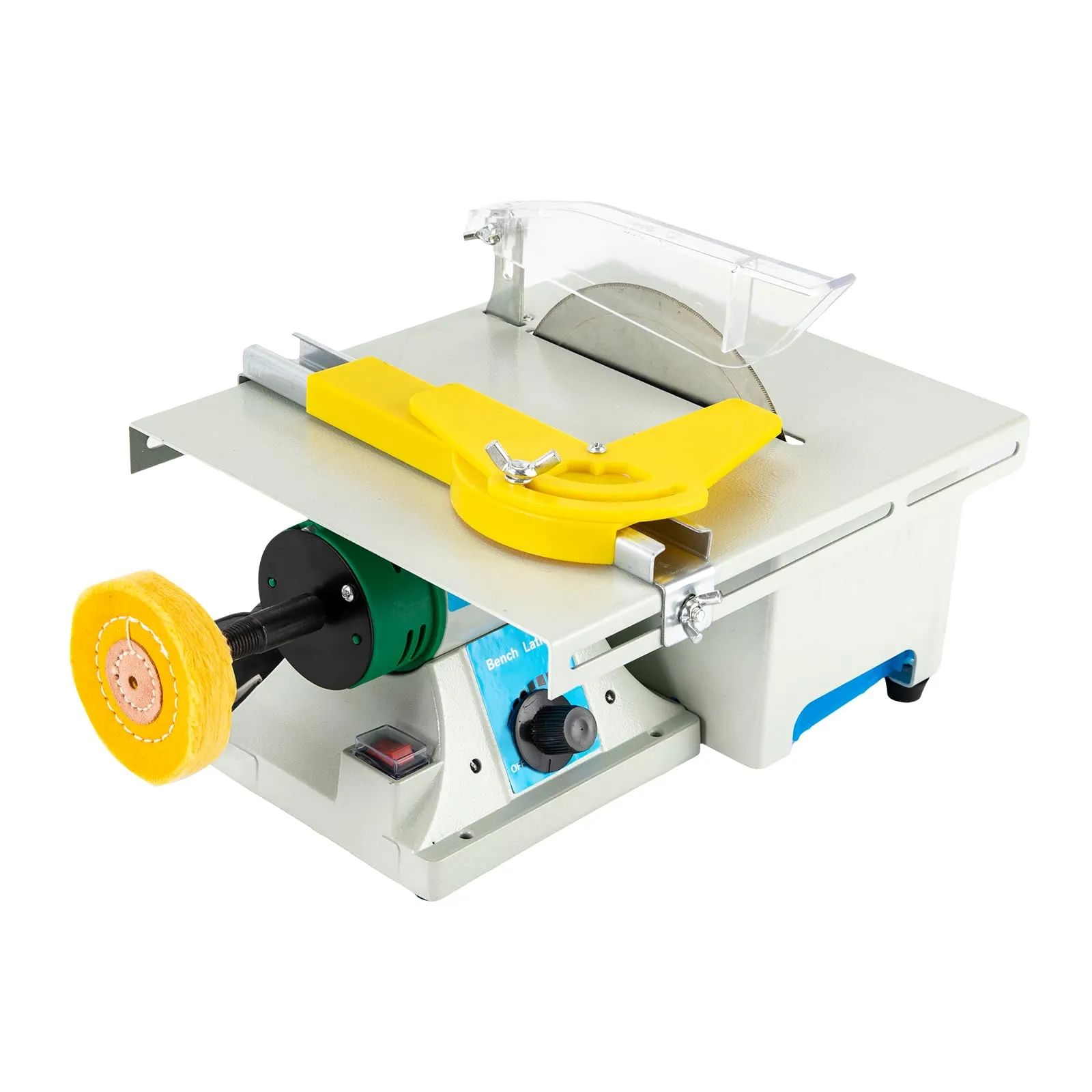 Multifunctional 750W Bench Lathe Machine for Jewelry, Woodworking & Polishing, 0-10000r/min