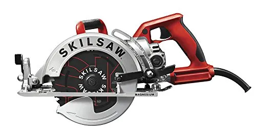 SKILSAW SPT77WML-01 15-Amp 7-1/4-Inch Lightweight Worm Drive Circular Saw - Silver